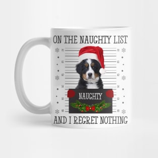 On The Naughty List, And I Regret Nothing Mug